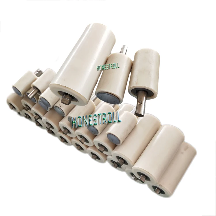 High Wear Small Diameter Conveyor Nylon Roller Belt Conveyor Idler Nylon Conveyor Rollers