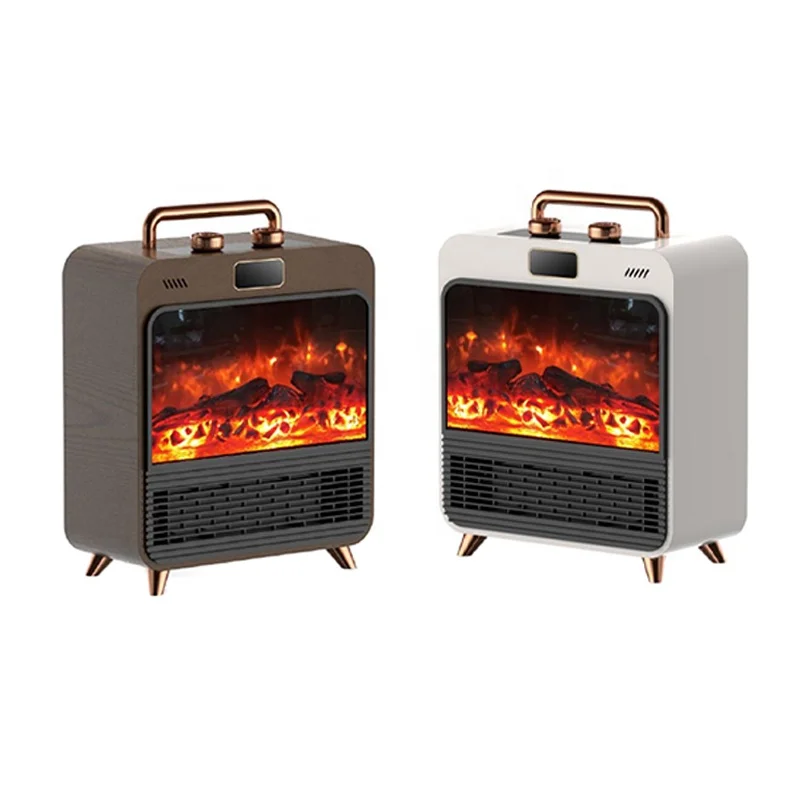 900/1500W 50-60HZ New style hot sale PTC heating element With three modes LED Flame heater for home office hotel