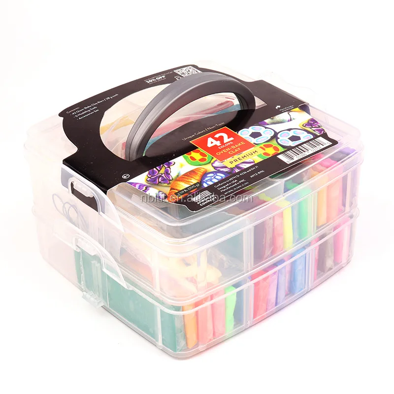 46colors Educational Toys Kids Non-Toxic Super Light Colorful Modeling Polymer Air Dry Clay