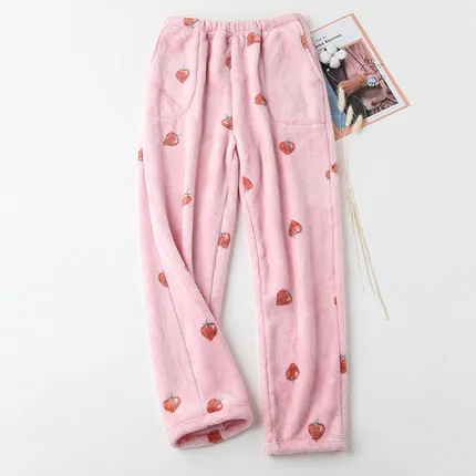 ladies sleepwear female nighties pijamas women warm girls nighty patterns flannel pants