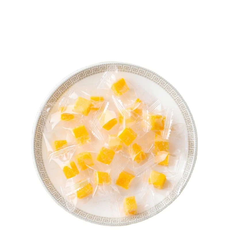 Wholesale New Product Rich Mango Flavored Soft Gummy Candy Jelly Candy With Cugar Coated