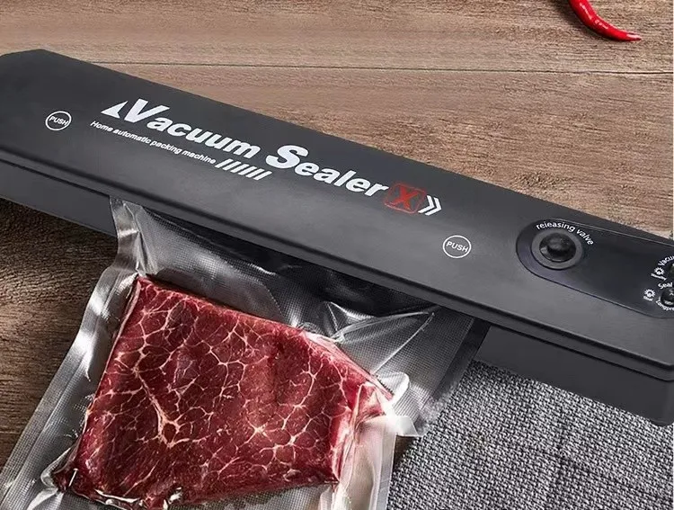 Household Plastic Bag Portable Automatic Food Vacuum Sealer Packing Machine Quantity Power Time Dimensions