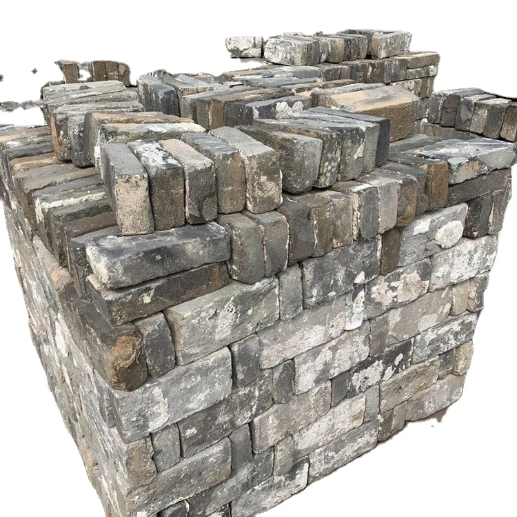 Handmade Used Old Red Clay Reclaimed Bricks For Wall Cladding