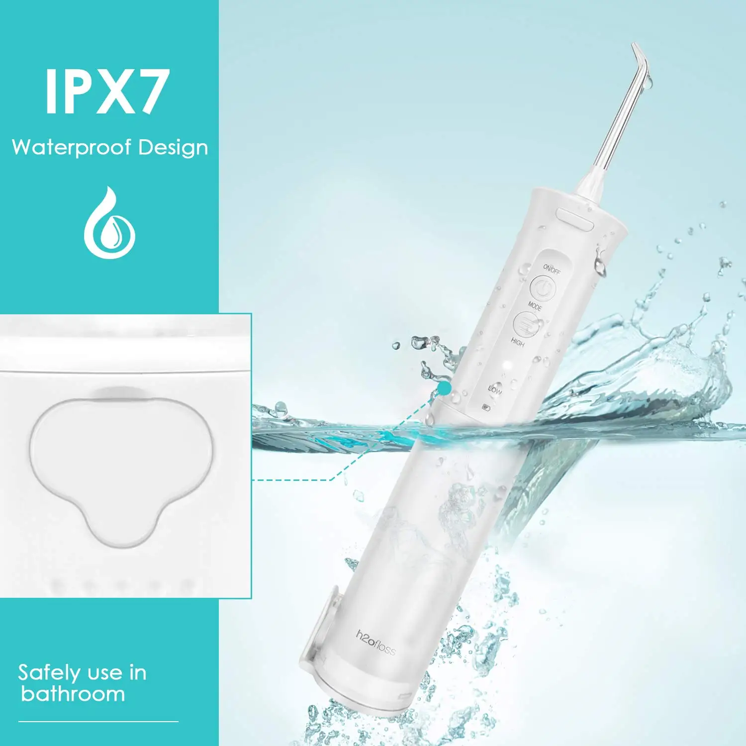 2021 best selling Cordless Water Flosser Rechargeable Portable Oral irrigator Dental Water Flosser Wireless china factories
