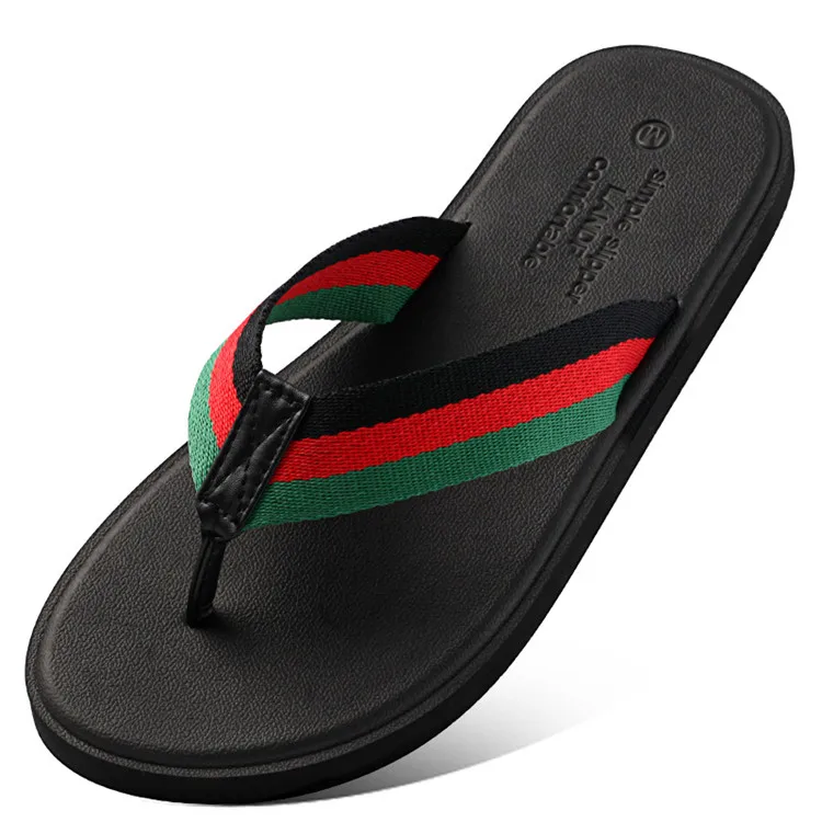 Men Shoes 2021 Summer Beach Platform Shoes Outdoor Casual Slippers Sandal Mens High Quality Flip Flop