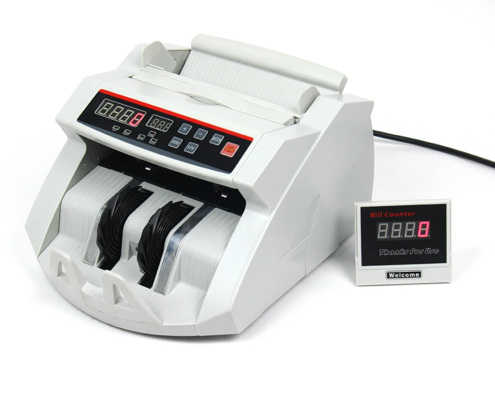 
2020 new money counting machine bill counter with detection cheap banknote counter 