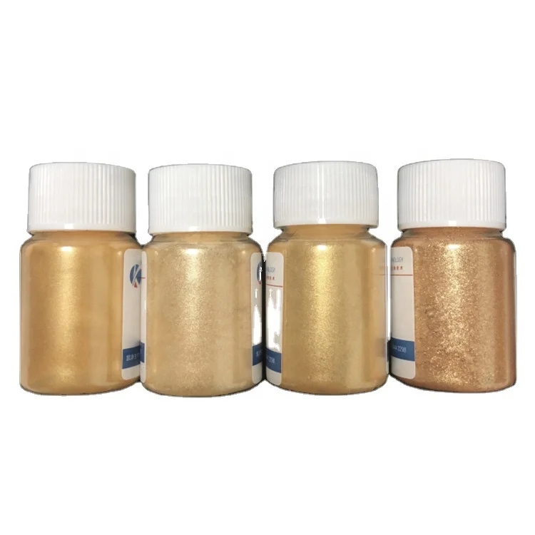 Samples of Mica sheet  the pearl powder Pearl Pigment Powder for Cake Colouring Food Color cake color spray 19 color