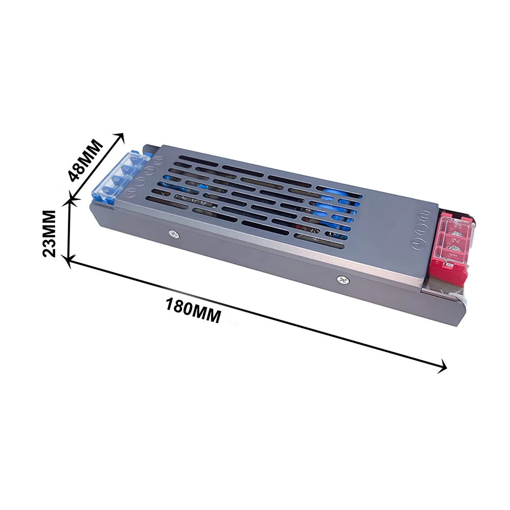 24V 200W Power Supply with Dual Output 60Hz/50Hz Din Rail for LED Input 100V Semi-Filling Frequency DC