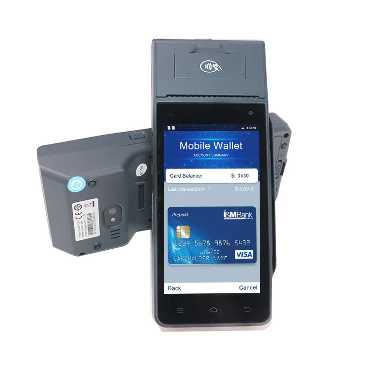 Pos-система на базе android для ресторанов с принтером и сканером безопасности