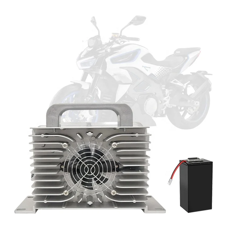 Waterproof Onboard 72V25A Fast Motorcycle Charger Factory Supply Aluminum Case Charger