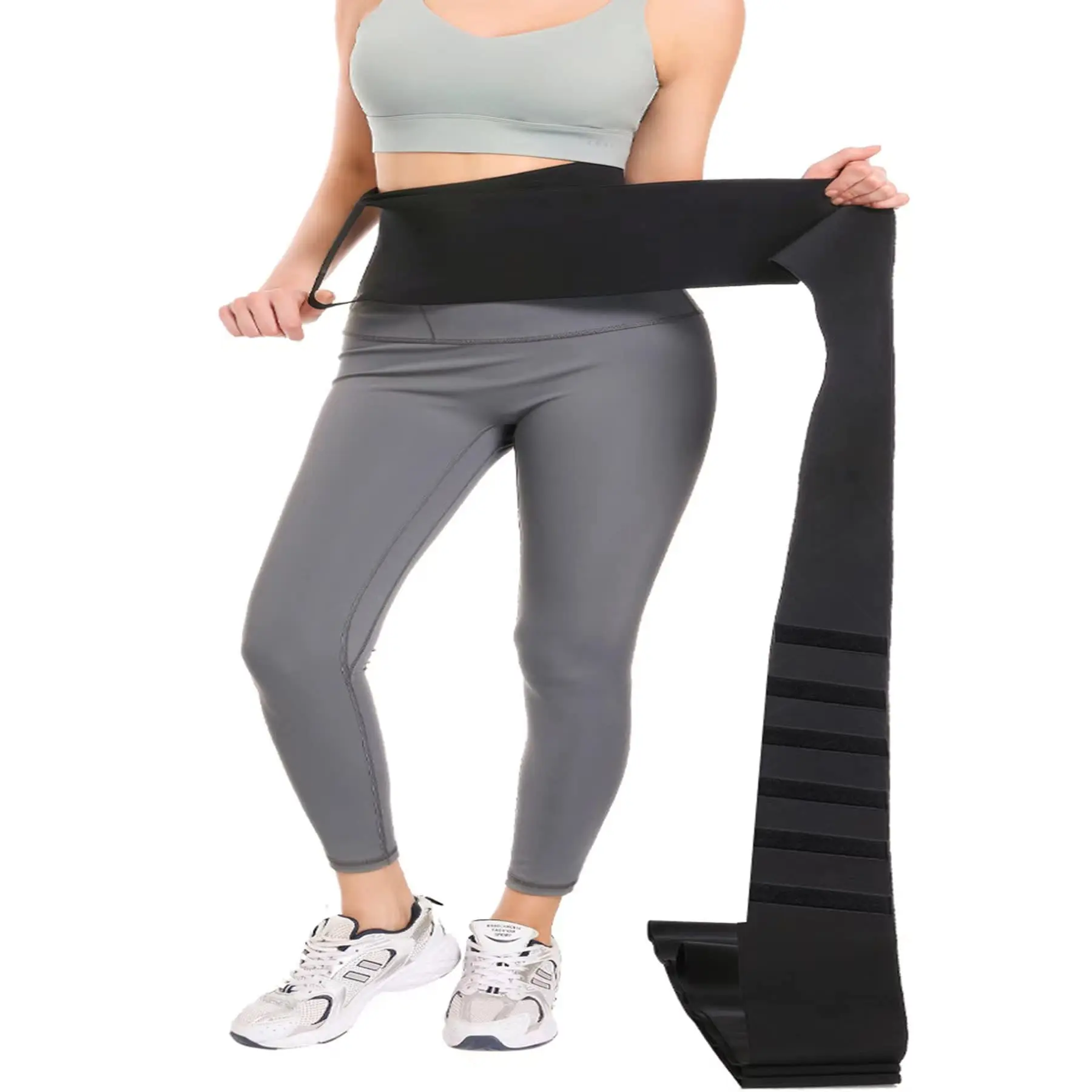 Waist Trainer For Women Plus Size  Band Waist Wrap for Stomach Body Wrap Bandage Tummy Wrap Waist Training