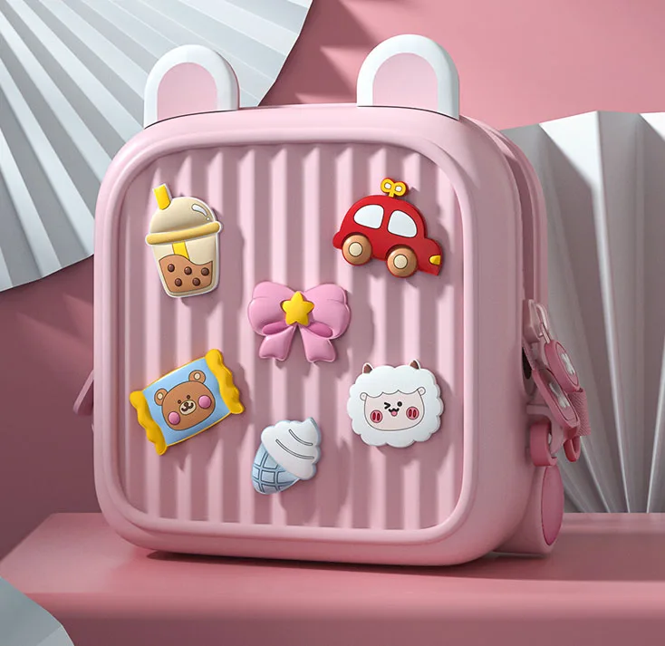 KOOOL 3D Cartoon DIY EVA Rubber Waterproof Cute Kids Bag Backpacks For Toddlers Children