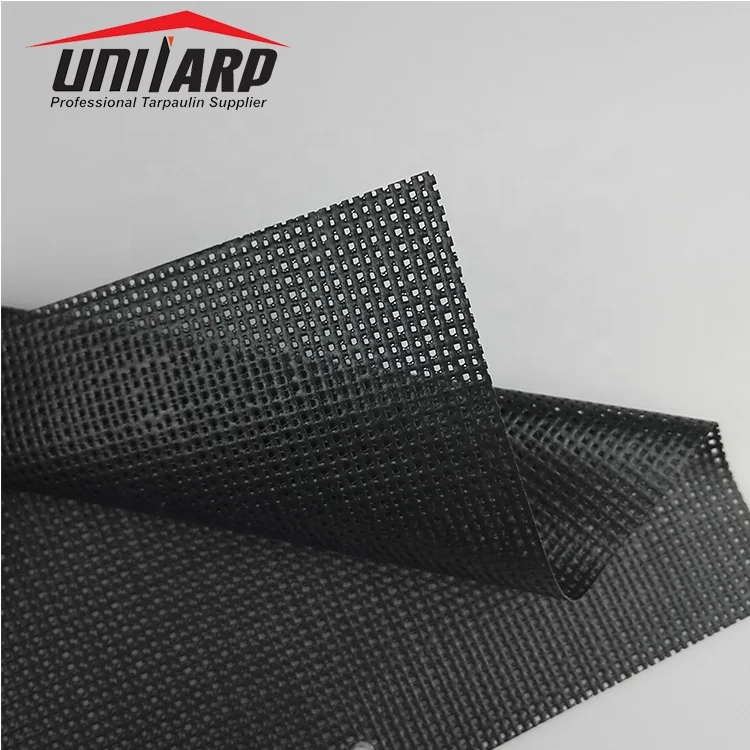 Industry Truck Covers Mesh Tarps PVC Coated Polyester Mesh Fabric for Fence