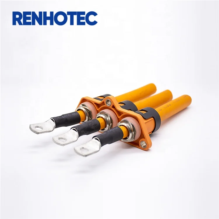 High Voltage Internal Lock Connector 1 position 2 position 3 position  HVPT plastic shell of new energy automobile