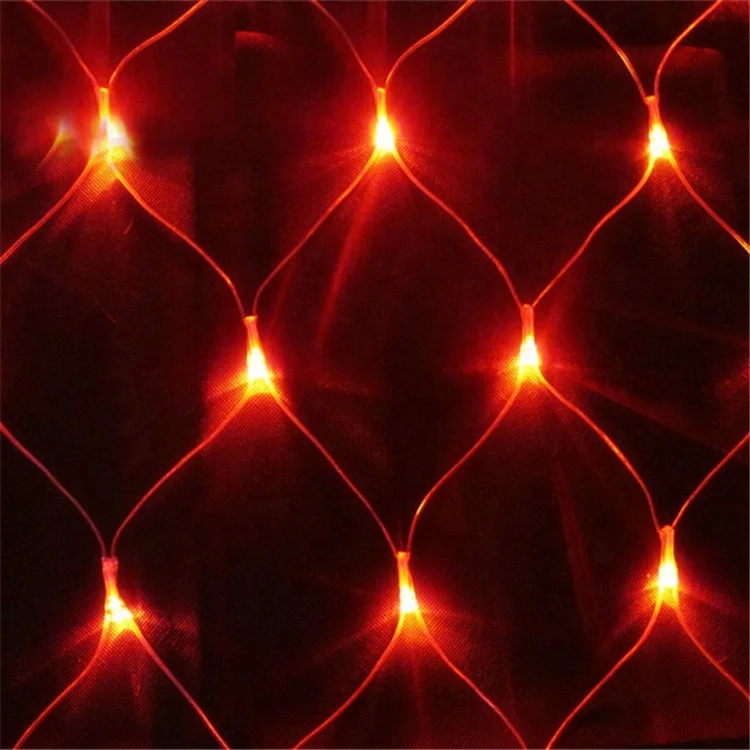 Baby Pink Hot Christmas Decoration 96\/210\/670 Mesh Fairy String Party Automatic Rgb Led Net Light