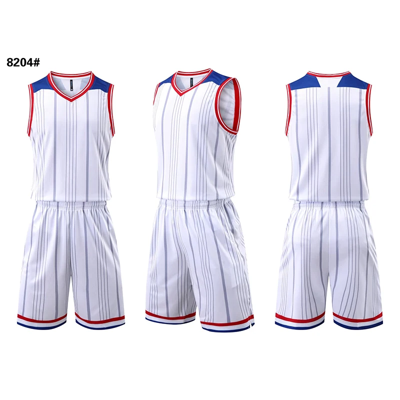 New Design Thai Quality Sublimation Blank Basketball Uniform