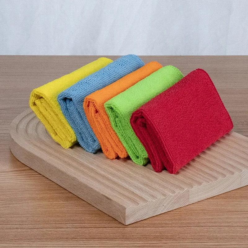 12x12 Inch 200 GSM Soft Absorbent Microfiber Car Detailing Towel Microfiber Car Cloth