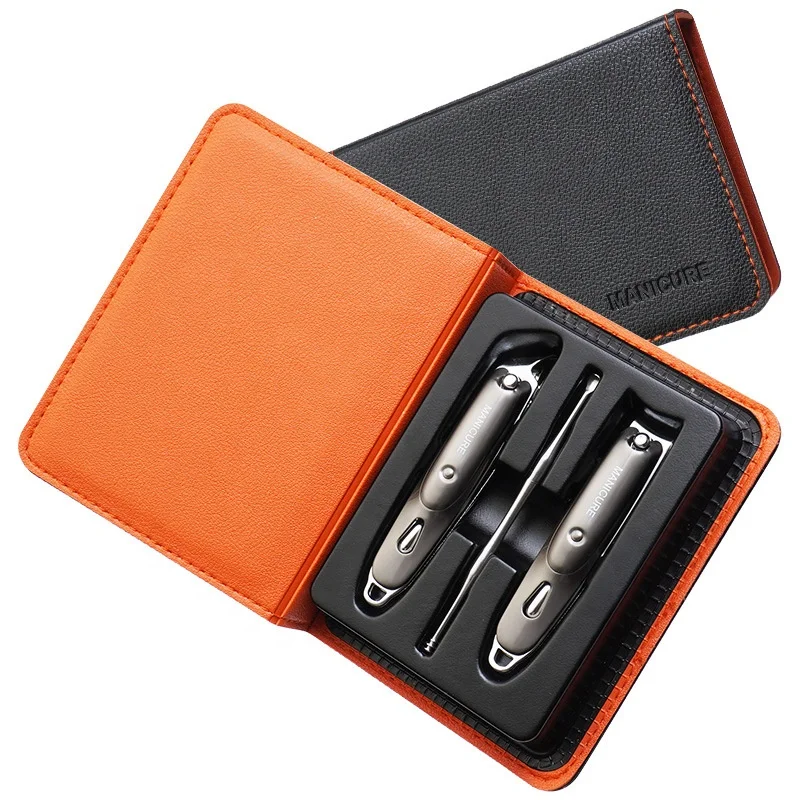 Original Silver Color High Quality Stainless steel Nail Clippers Set For Men Gift Item