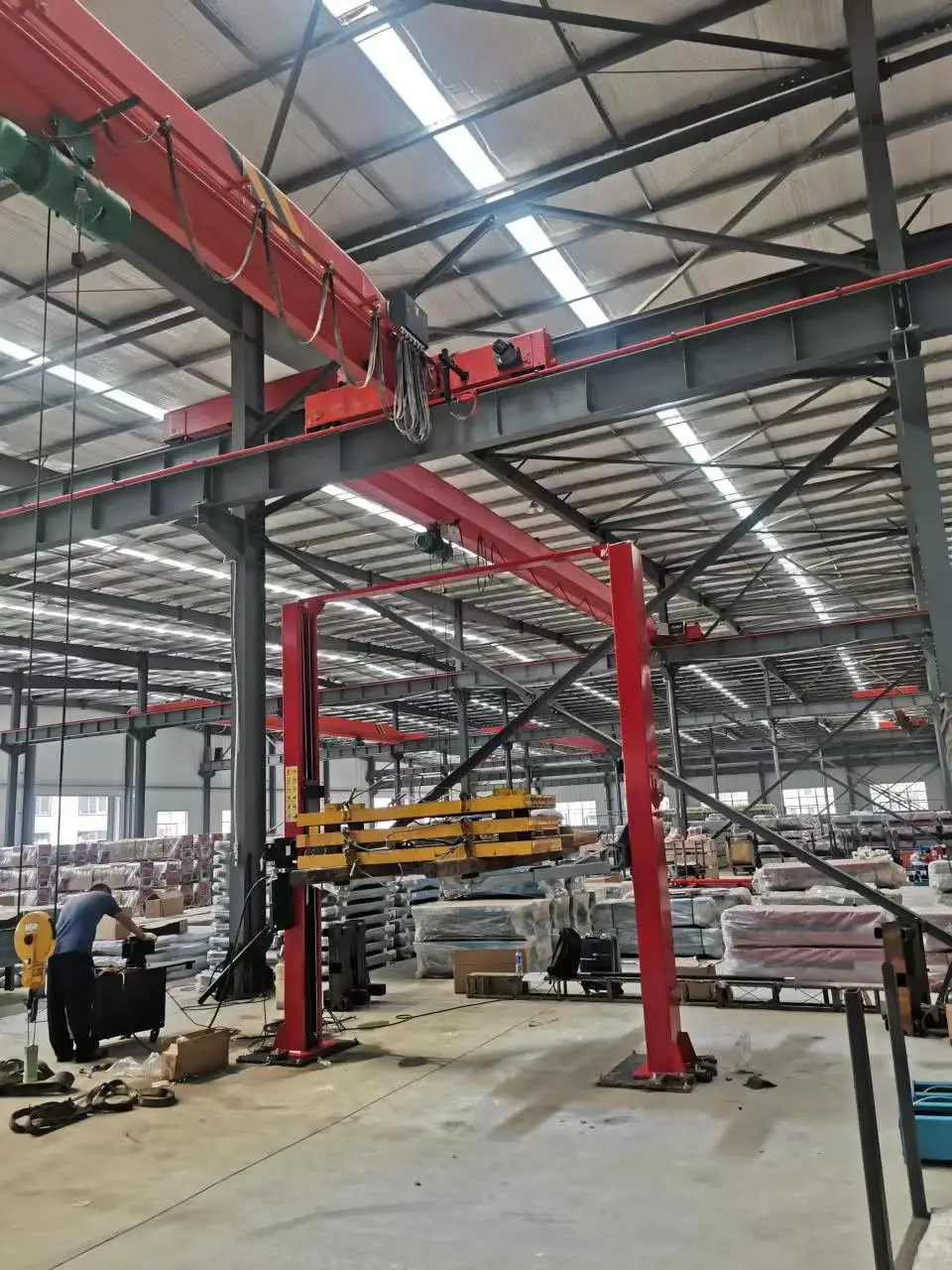 8Tons Heavy vehicles/Vans/Pickup truck lifts 2 post car lift Hydraulic gantry car lifing machine for garage and car workshop