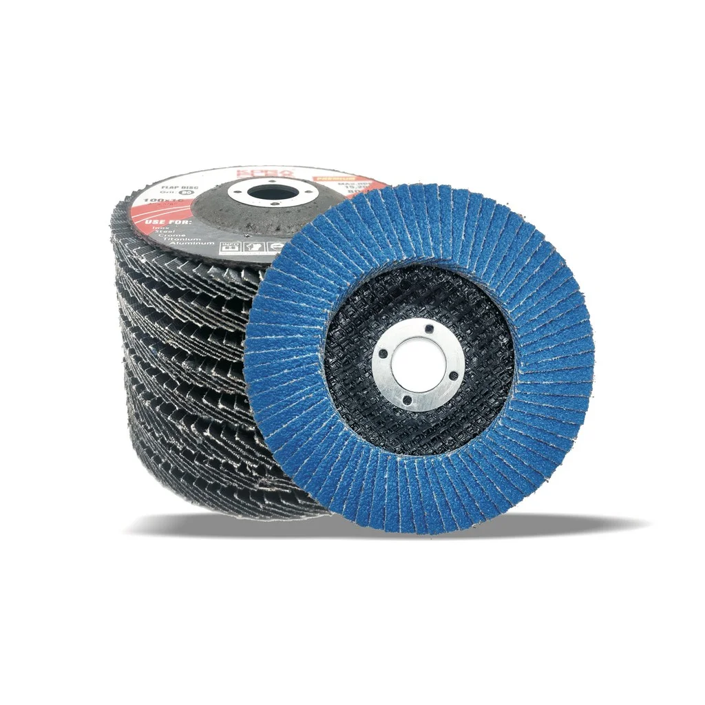 Premium Zirconia  flap disc for metal stainless steel polishing Grit 40/60/80/120