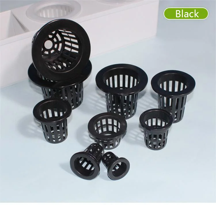 Plastic mesh pot hydroponic plastic mesh basket micro green hydroponic cup hydroponic plant mesh pot Plastic Net Pot 3