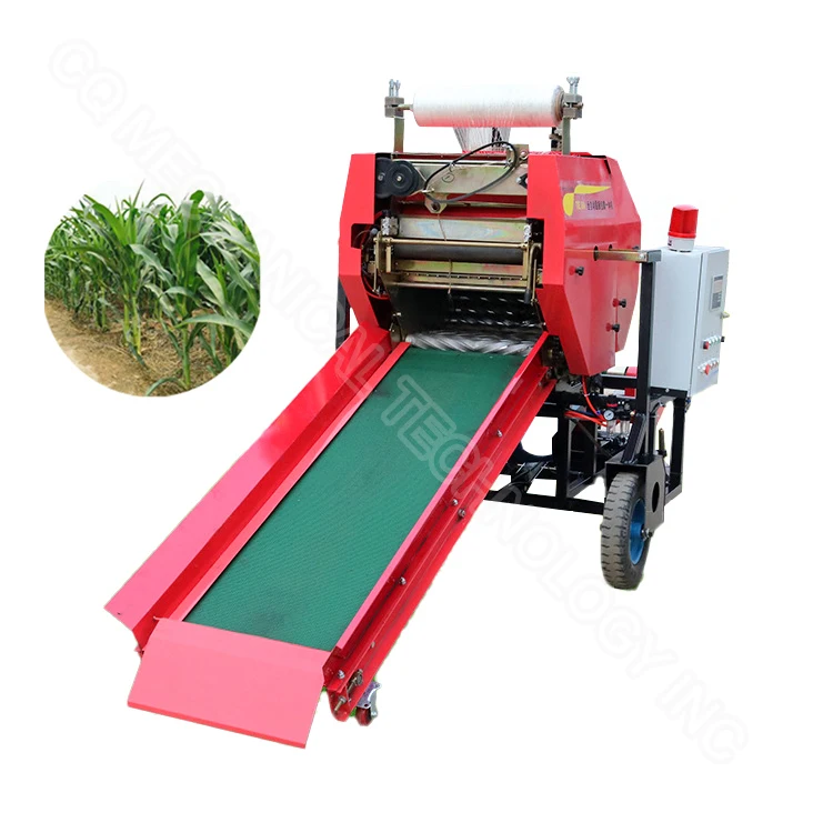 Efficient mini silage baler machine agriculture hay baler