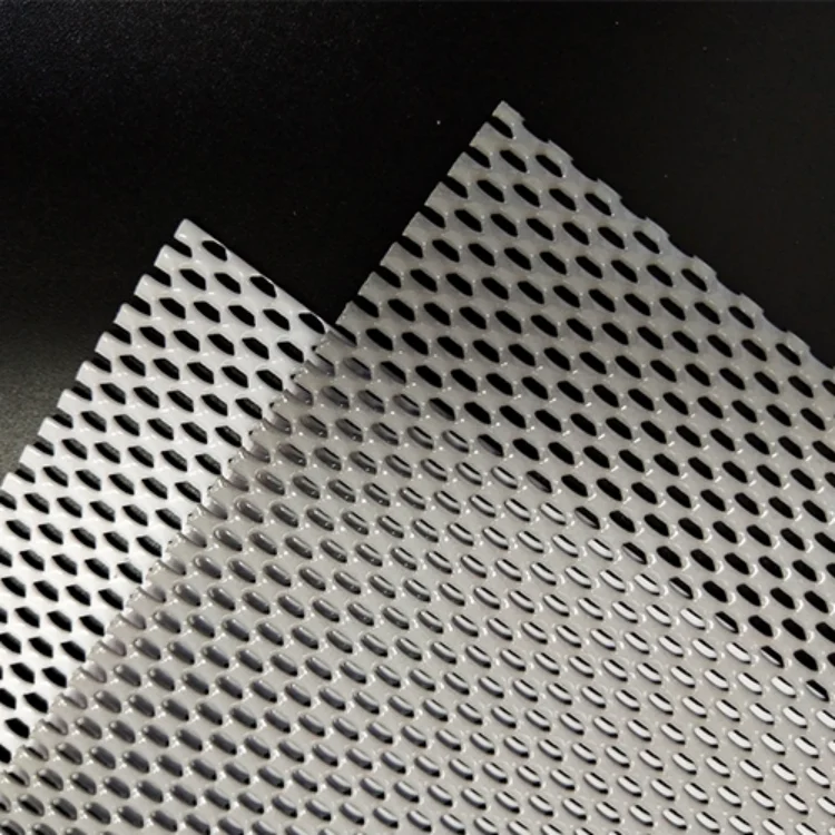 perforated aluminium mesh sheets 1.8mm knife shear test pass by AZUMA DESIGN salt spray test
