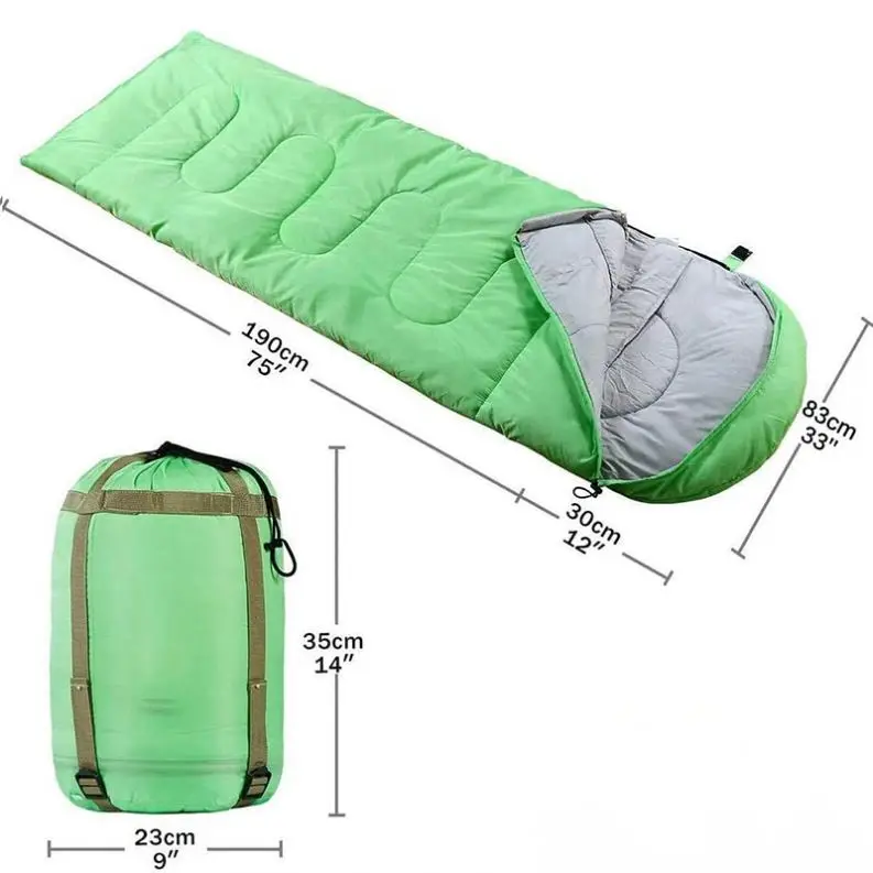 Low MOQ Waterproof Sleeping Bag Lightweight For Camping And Hiking