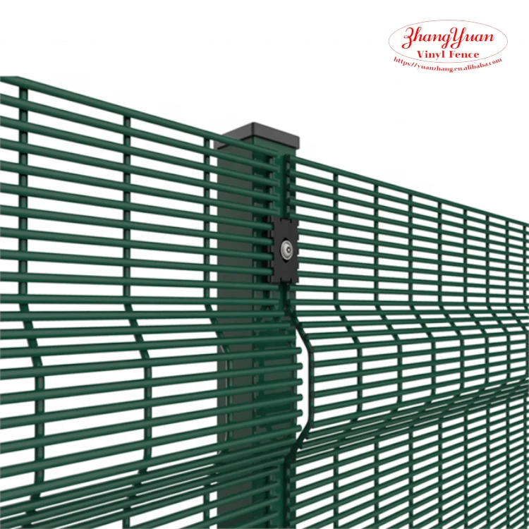Cheap Price PVC powder coated and Galvanized Anti Climb Prison Security Fence