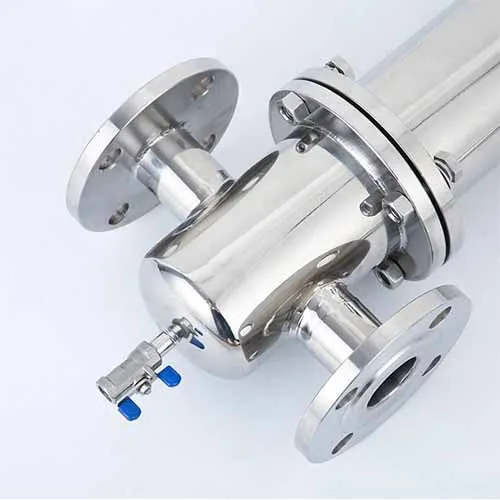 Sanitary Stainless Steel Steam Gas Air Filter Housing