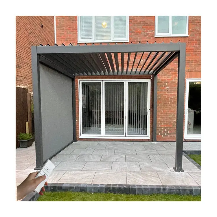 Large gazebo outdoor canopy carport patio cover aluminium pergolas for terrace