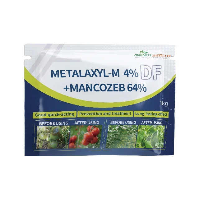 Новая формула сельскохозяйственный эффективный фунгицид Mancozeb 64% + M-металаксил 4% DF