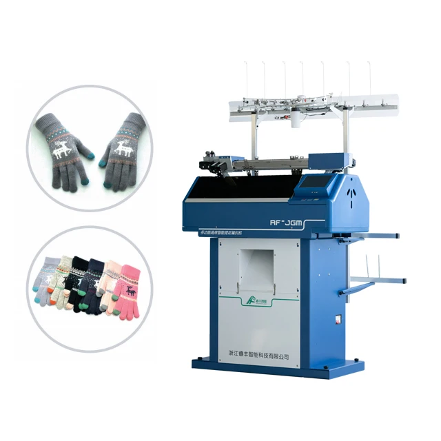 RFG-JGM оптовая продажа автоматическая машина для вязания перчаток по индивидуальному заказу 7/10/13