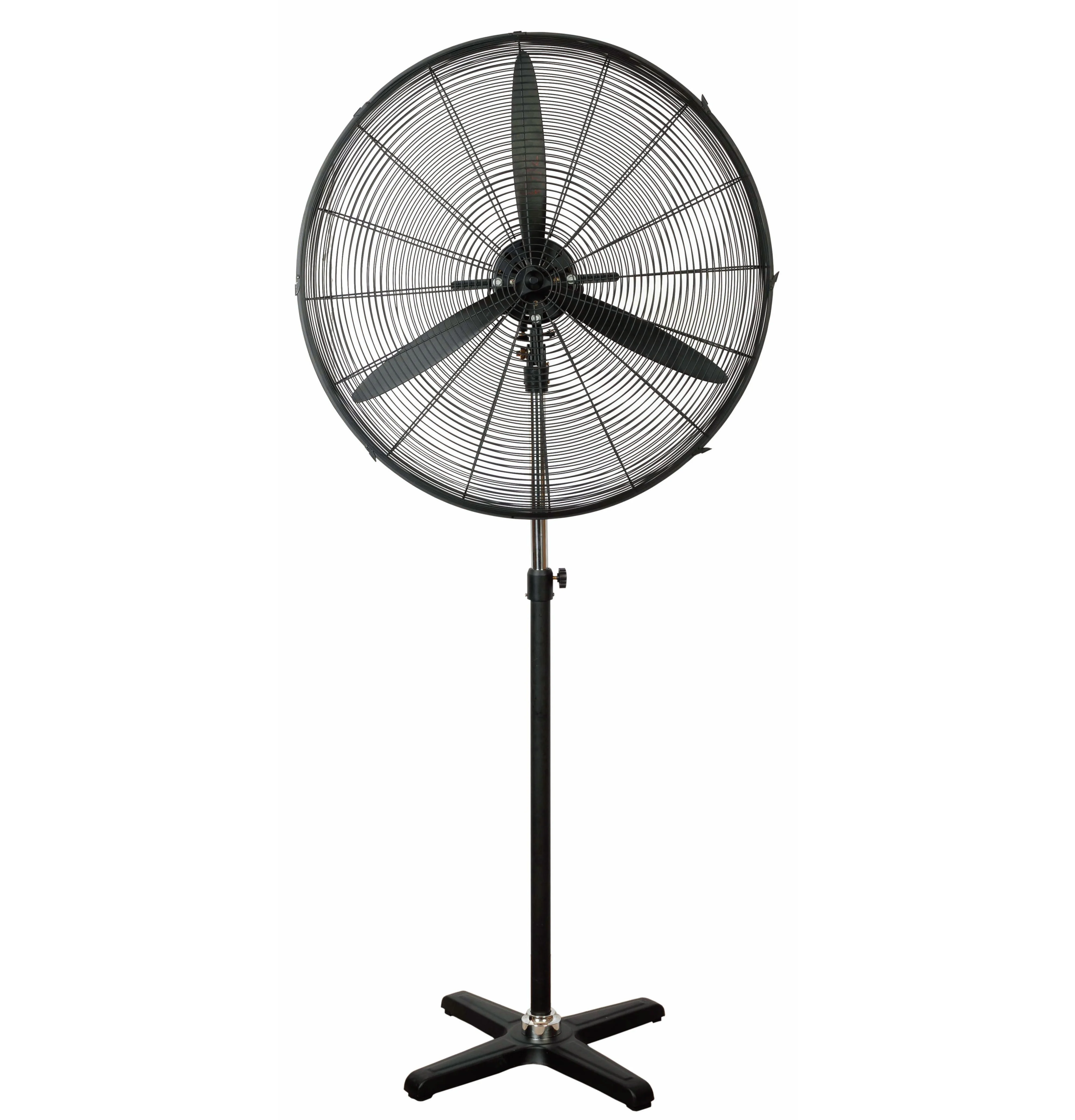 20 24 26 30 inch   Hot-selling warehouse  aluminum blade  OX Industrial Pedestal Fan Stand Fan