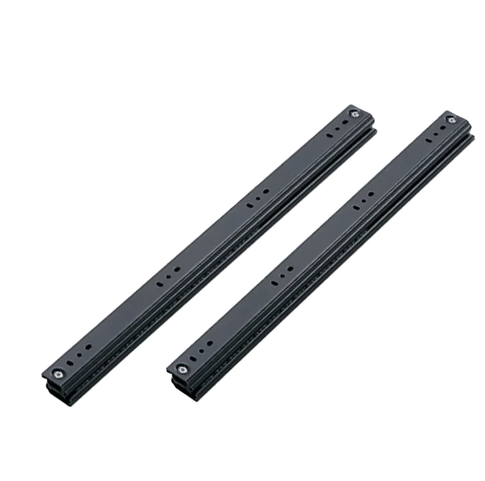 transformable furniture aluminum pull out party table slide with double legs T type extendable dining table mechanism