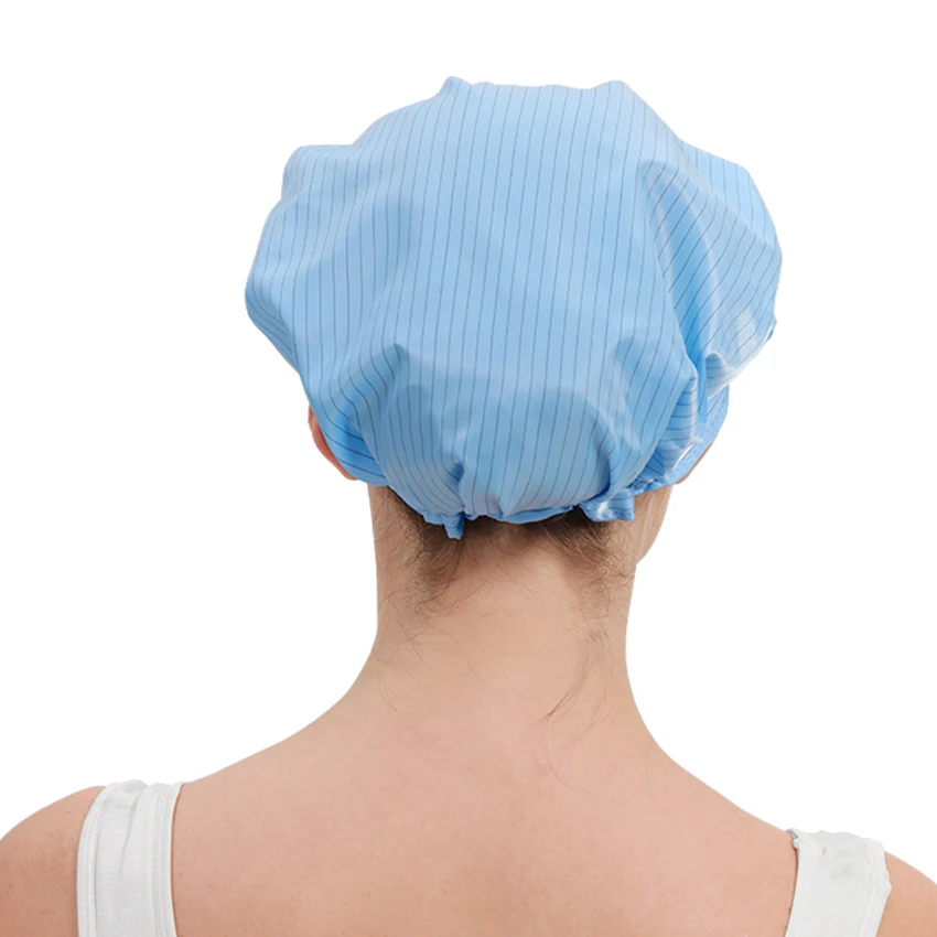 Elastic Food Industry Cleanroom Work Hat Chef Cooking Hat Esd Working Cap Worker Wear Anti-static Work Cap