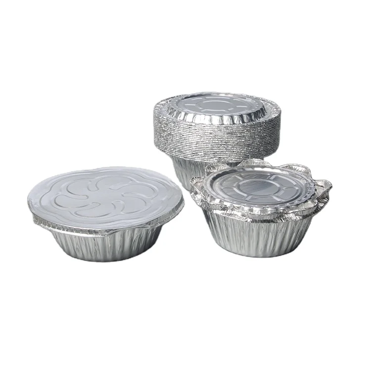 Barbecue Disposable Rectangular Aluminum Foil Lunch Box Thickened High Temperature Resistant Packing Lunch Tray With Sealing Lid