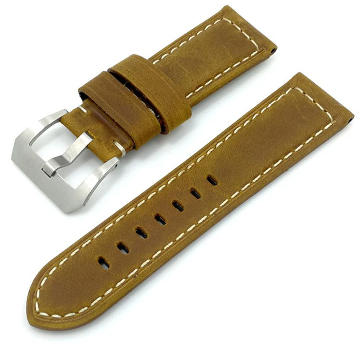 Aplle Oem Fitness Mechanical Theorema Forecast Watch Leather Strap Button