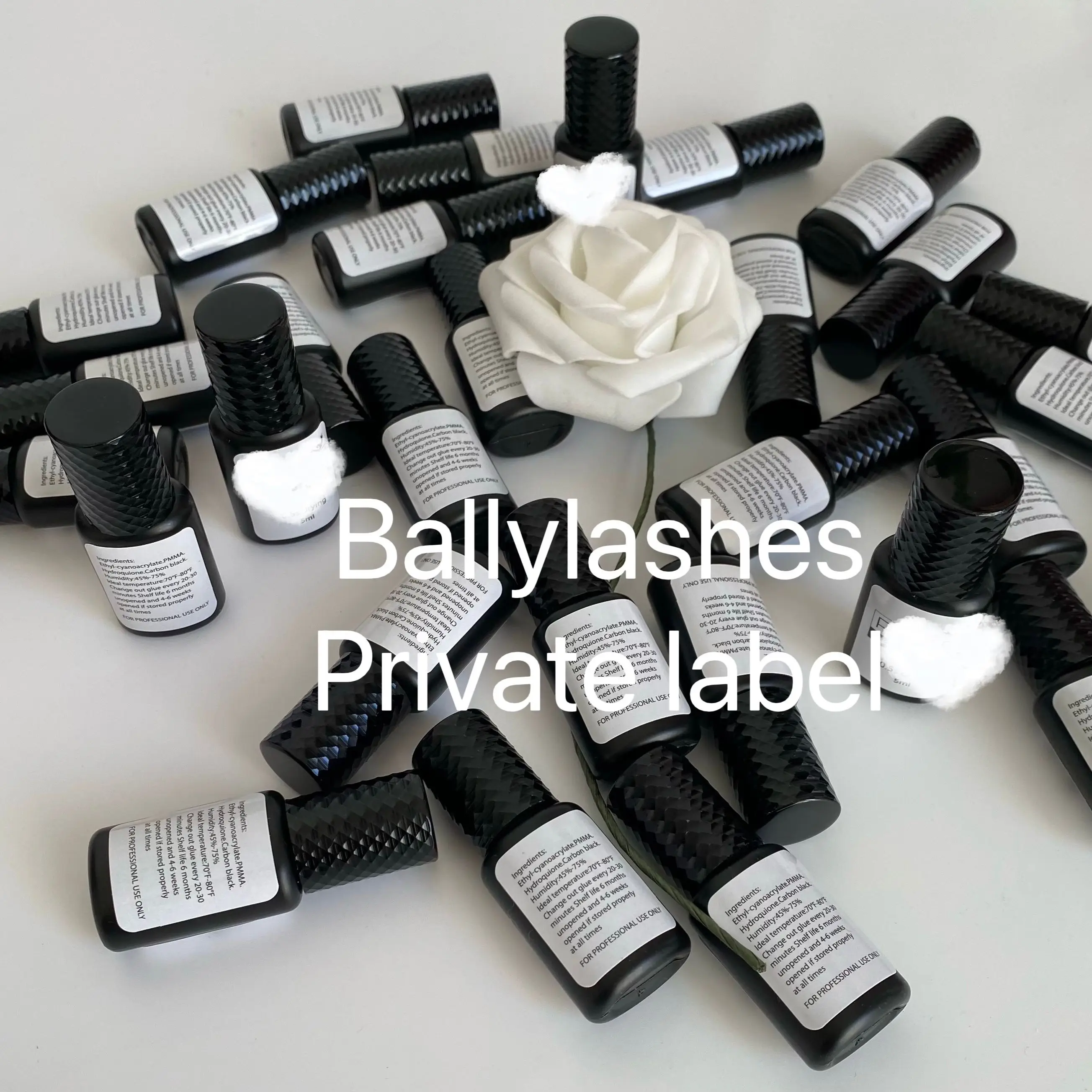 Private Label Individual Lash Extensions Glue the Latest Date Fast Dry Low Humidity False Eyelash Extension Glue Adhesive