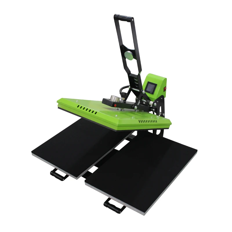 2022 Auplex Wholesale 16 x 24 Inches Automatic Open Slide Out Tray Sublimation Heat Press Machine With Pull Out Table