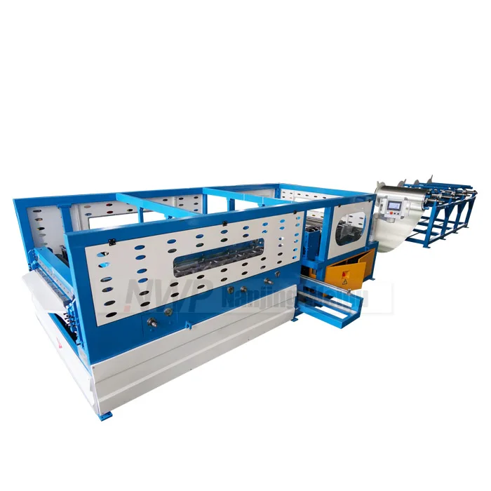 China Low Price HVAC Duct Production Line 1500mm Sheet Rectangular Air Duct Forming Machine