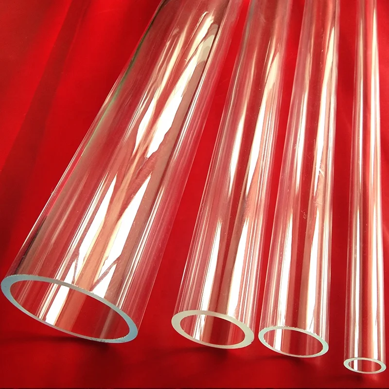 Various diameter transparent acrylic tube from 5mm OD to 1500mm factory sell directly acrylic pipe