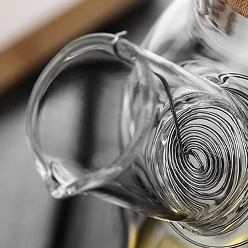 Wholesale high quality 1600ml Heat-resistant Glass Teapot with Removable Loose Tea Glass Infuser Tea Kettle tea pot