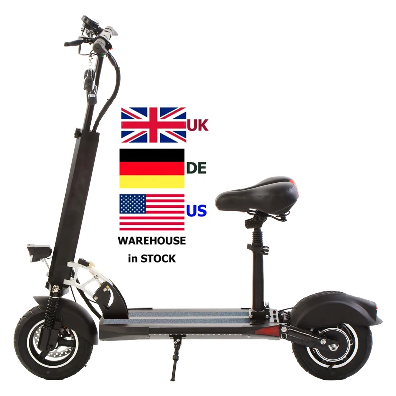 EU UK Free Shipping Wholesale Electric Scooter Powerful 500W Lithium Battery Electric Scooter