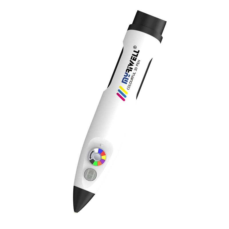 Myriwell Newest World First Colourful 3d Pen Change 8 Colour without change filament Kids Toys 3D Printing Drawing Pen Kit