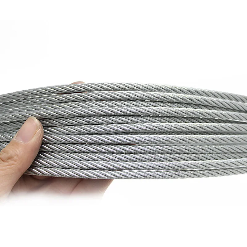 galvanize  wire rope 9mm galvanized wire rope steel wire ropes for lift