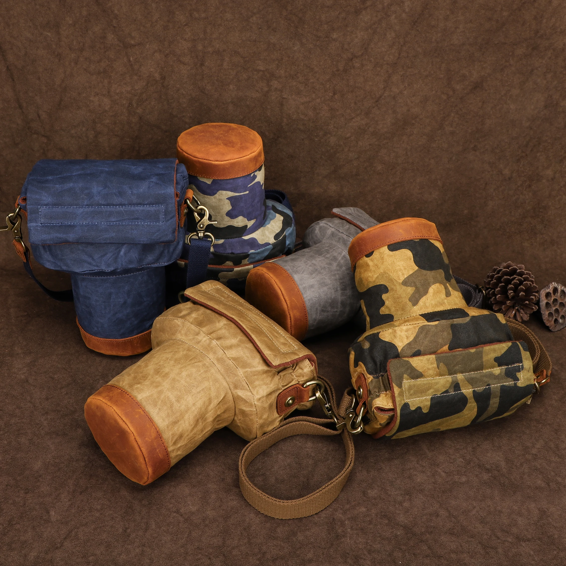 Travel Shoulder Bag Soft Padded Compact Camera Protector Case fits DSLR Digital Cameras for Canon Nikon Samsung Sony Olympus