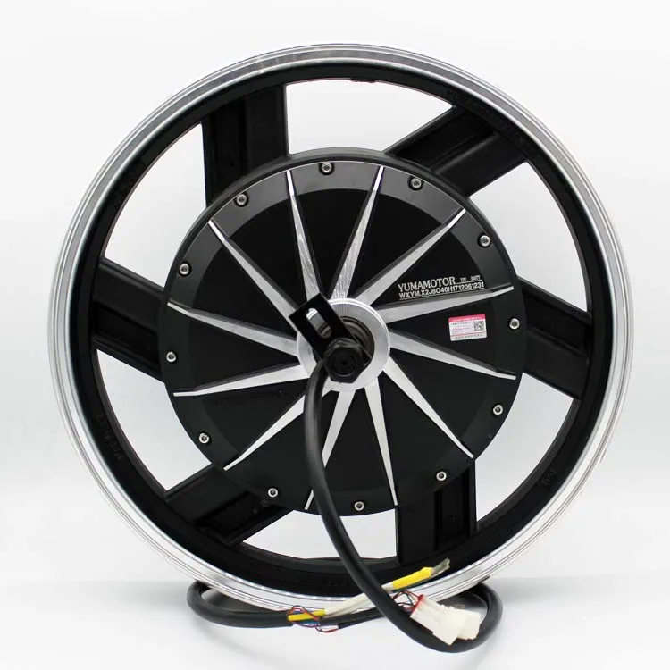 YMMOTOR 17Inch 253 3000-5000W 48V 60V 72V Electric Scooter Motorcycle BLDC Hub Motor