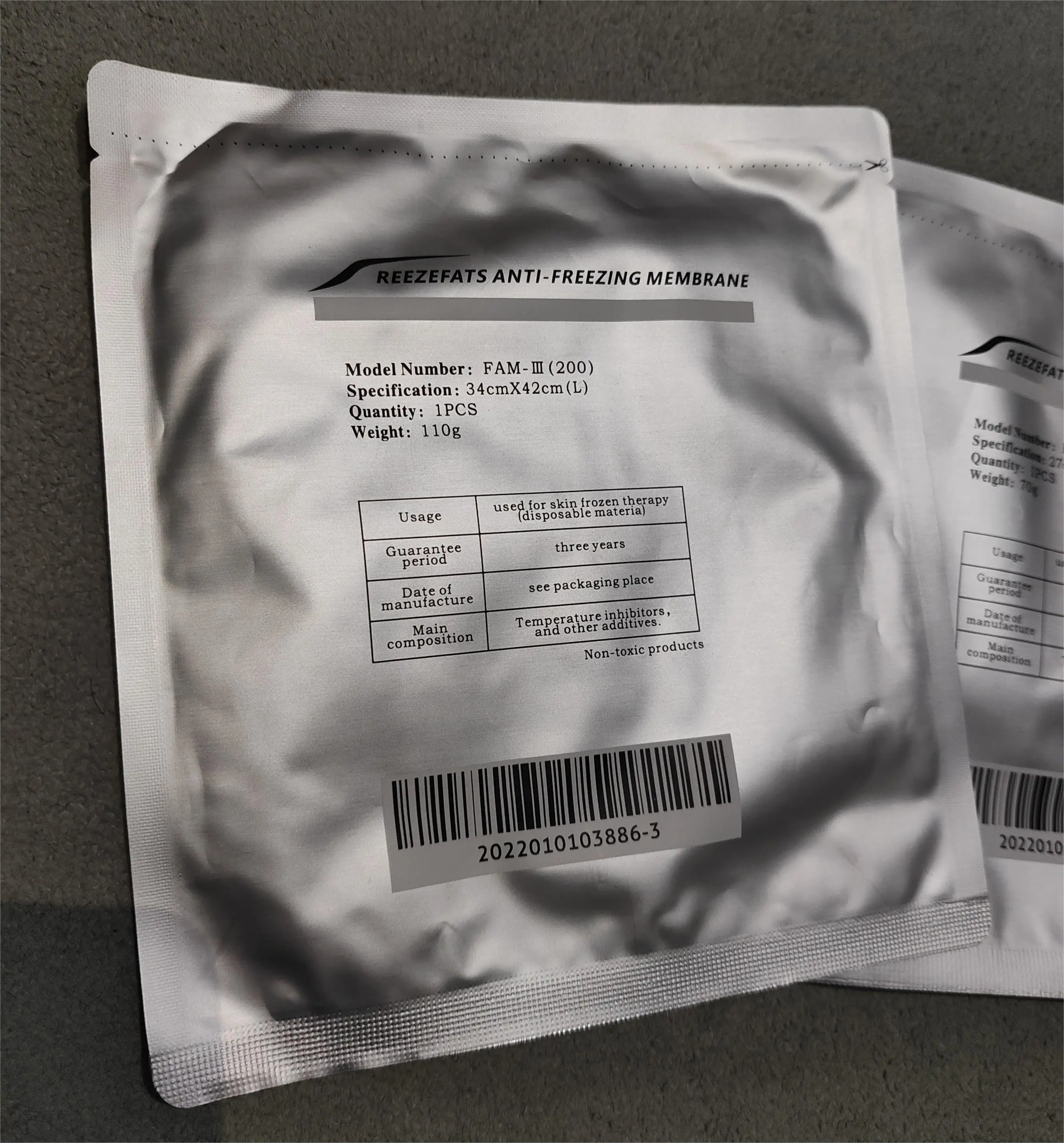 2024 High quality Etg-iii cryo cool Antifreeze pad anti freeze antifreeze membrane for Cryo Freeze Fat Machine