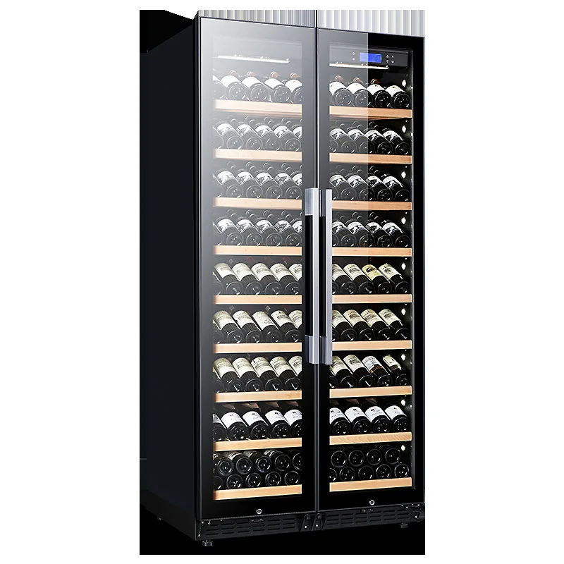 VANACE бок о Frigidaire 150 20 8 бутылок Холодильник большой двойной охладитель вина